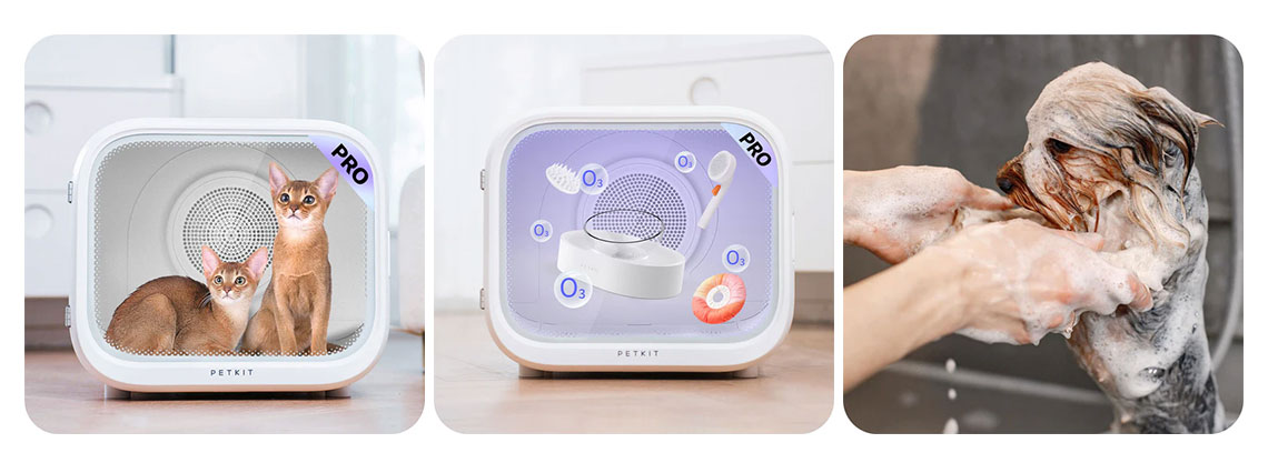 Uscator Smart PETKIT AirSalon Max Pro pentru animale de companie
