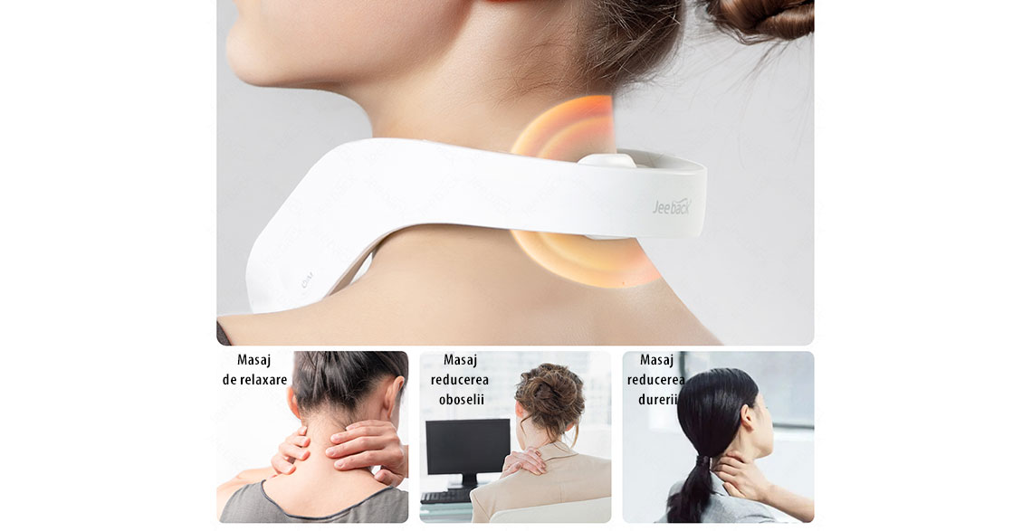 Aparat de masaj cervical wireless ENCHEN JEEBACK Neck massager G20