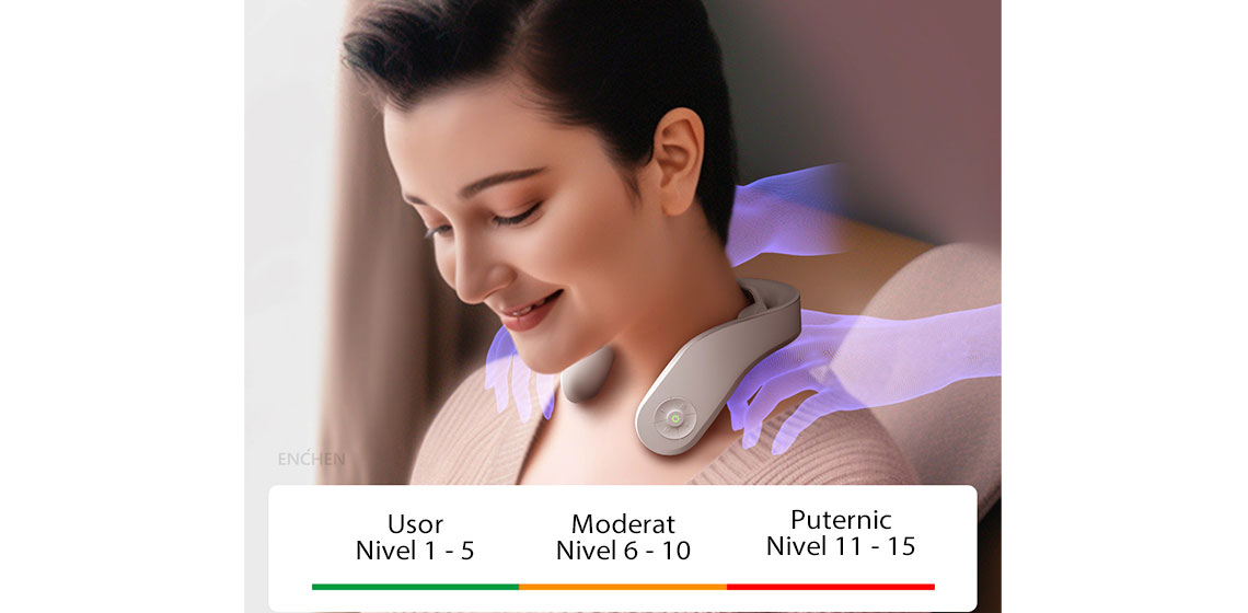 Aparat de masaj cervical ENCHEN JEEBACK Neck massager K1