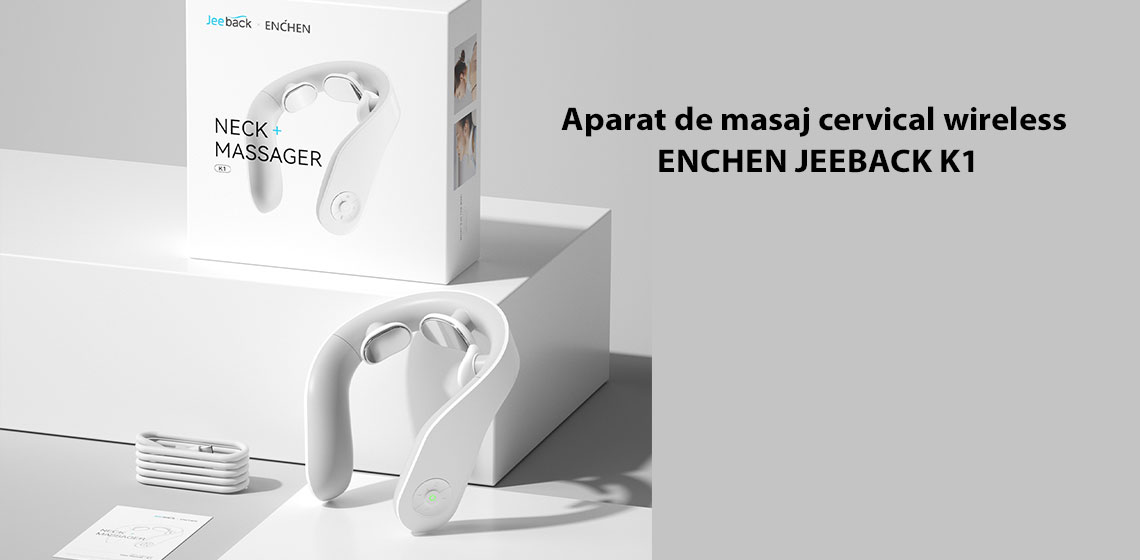 Aparat de masaj cervical ENCHEN JEEBACK Neck massager K1