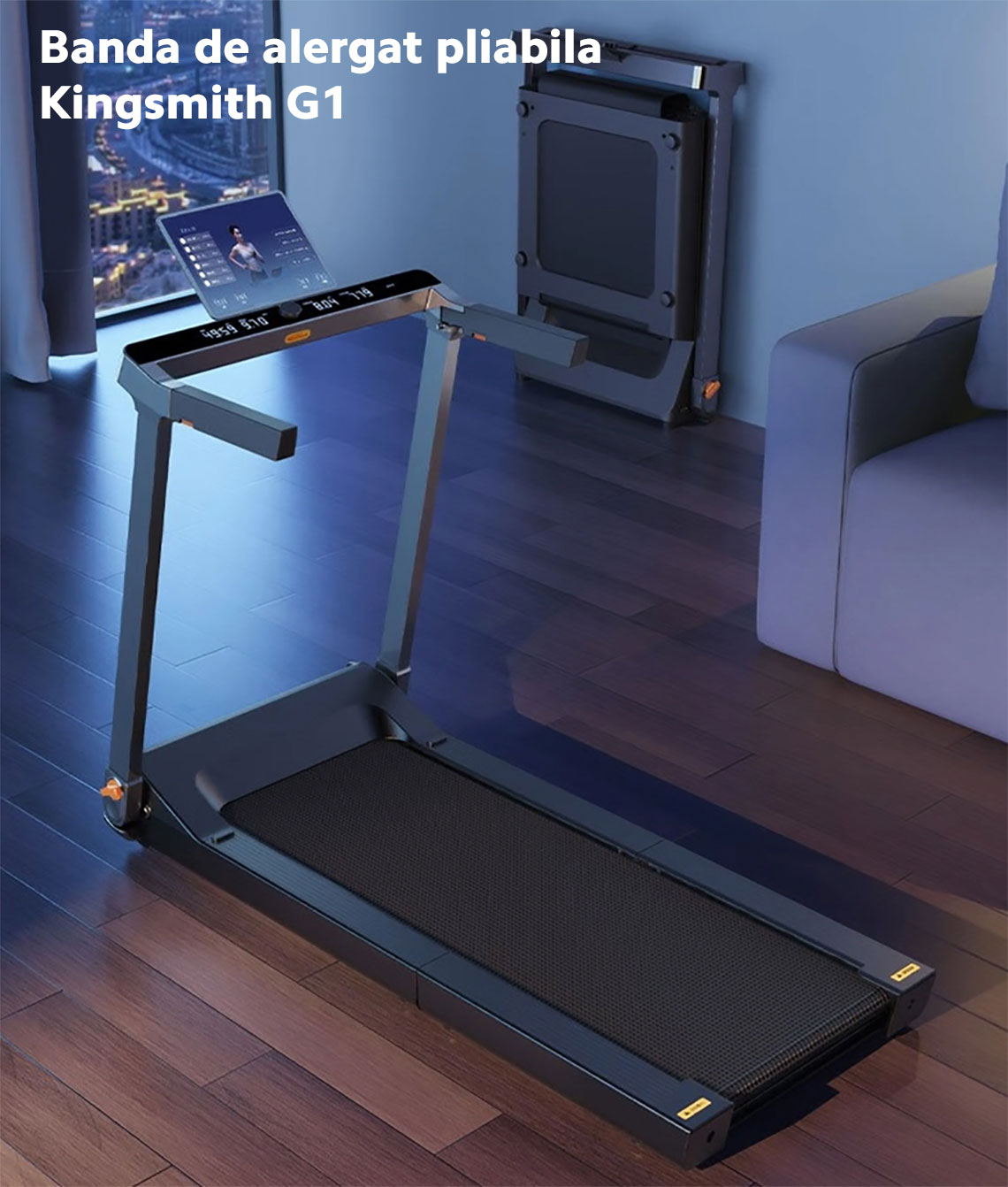 Banda de alergat pliabila Kingsmith WalkingPad G1 Treadmill
