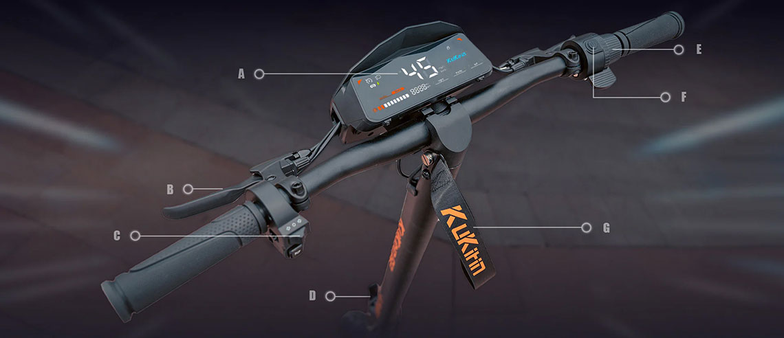 Trotineta electrica pliabila KUKIRIN G2 Electric Scooter