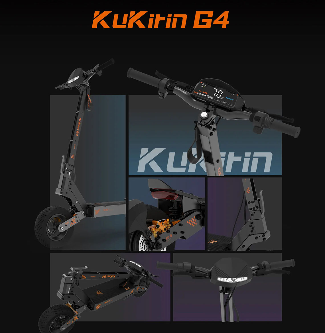 Trotineta electrica pliabila KUKIRIN G4