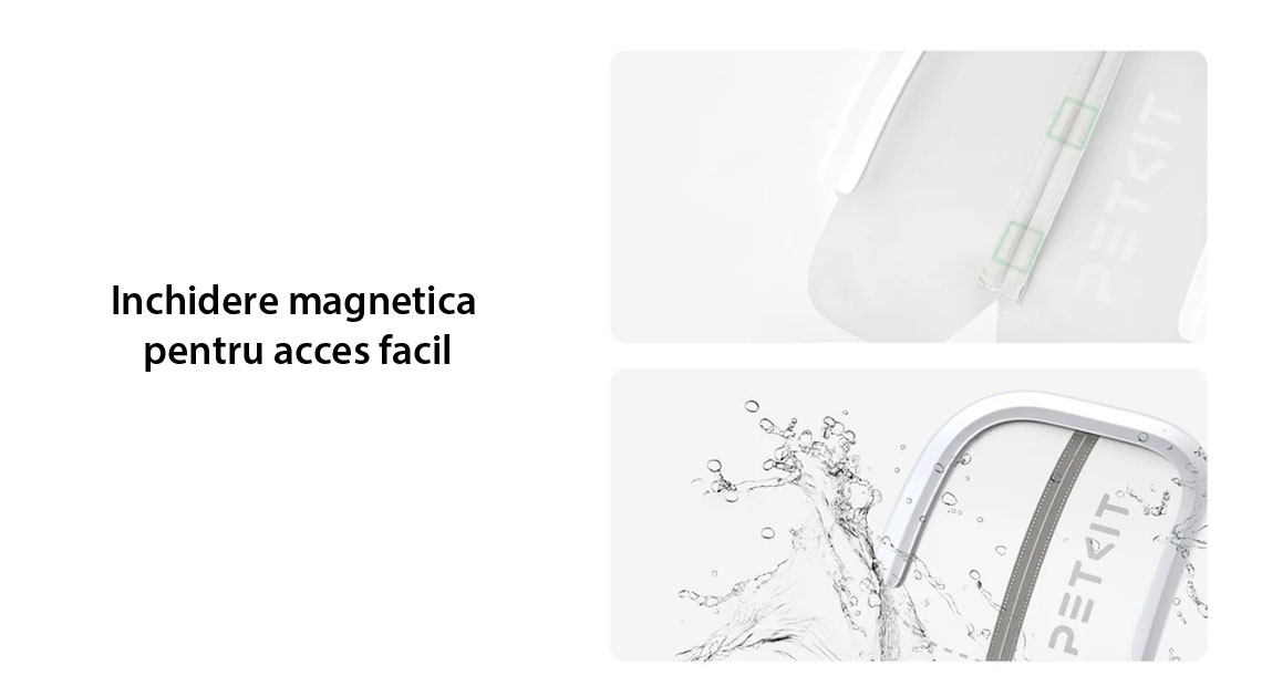Inchidere magnetica pentru acces facil