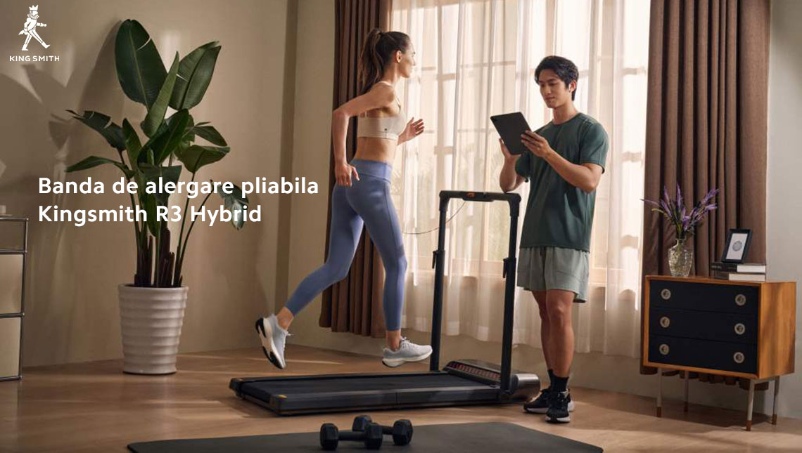 Banda de alergare Kingsmith WalkingPad R3 Hybrid