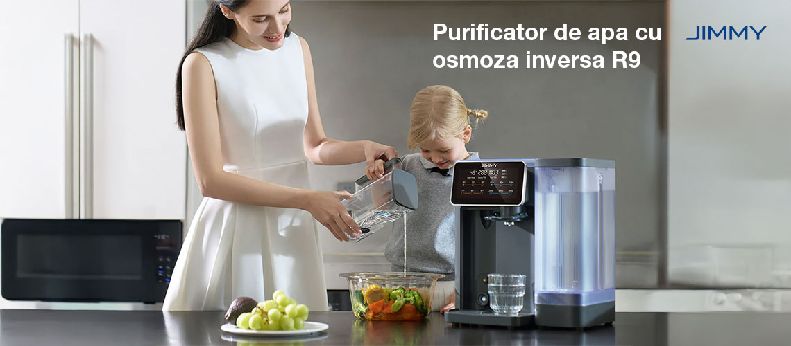 Purificator de apa cu osmoza inversa JIMMY R9 Countertop Reverse Osmosis Water Purifier