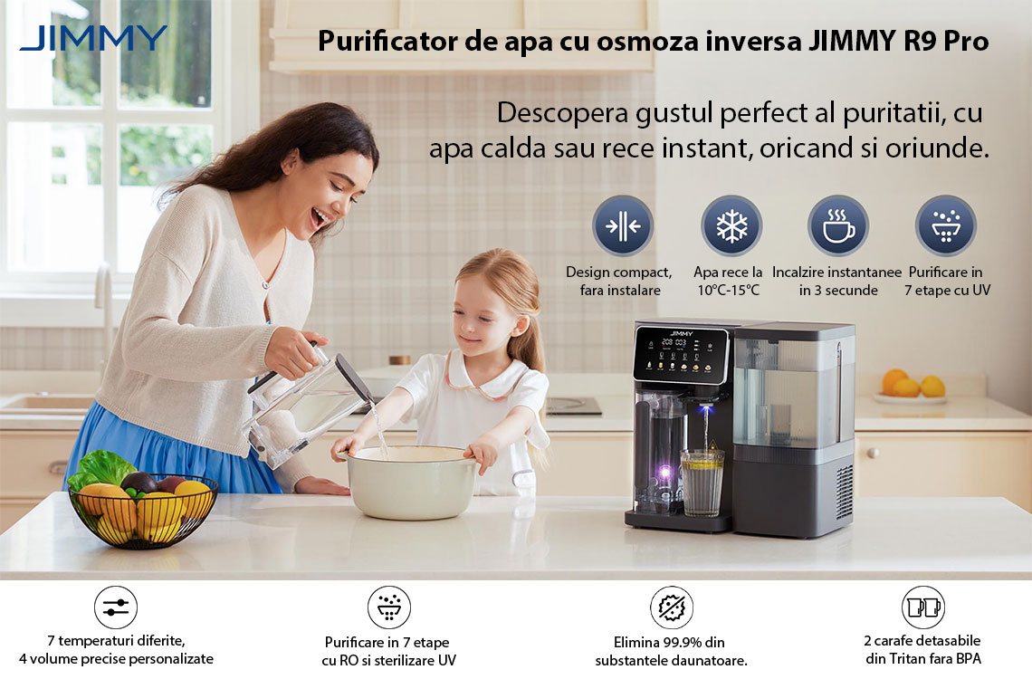Purificator de apa cu osmoza inversa JIMMY R9 Pro