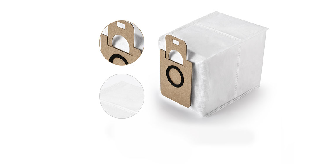 Set 3 saci unica folosinta colectare praf 3L - aspiratoare Dreame L10s Ultra, L10 Ultra, L20 Ultra, L10s Ultra HT, L30 Ultra