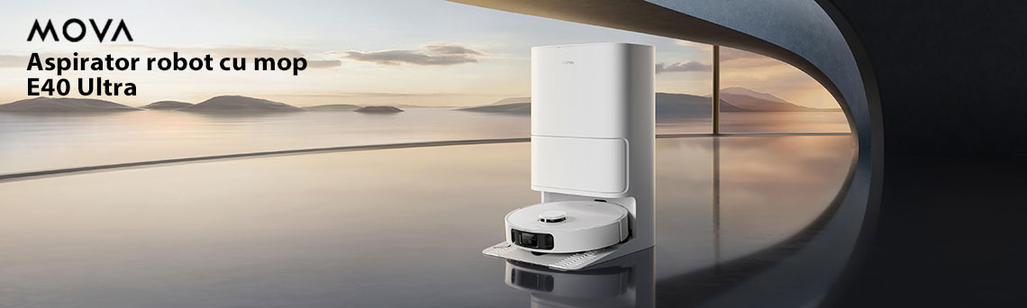 Aspirator robot cu mop MOVA E40 Ultra