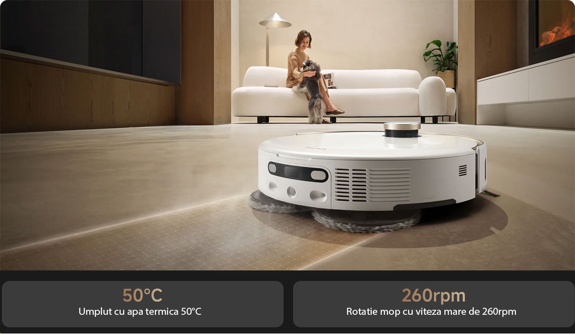 Aspirator robot cu mop Mova V50 Ultra Complete
