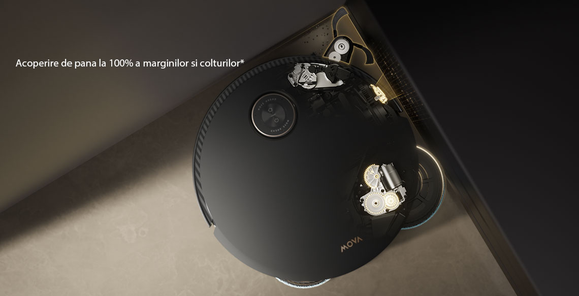 Aspirator robot cu mop MOVA Mobius 60 Wet and Dry Robotic Vacuum Cleaner