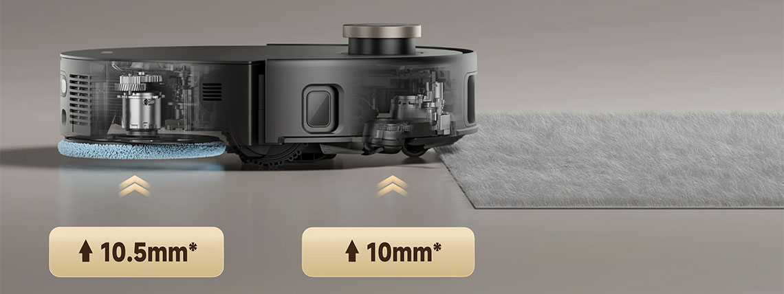 Aspirator robot MOVA Mobius 60 Wet and Dry Robotic Vacuum Cleaner