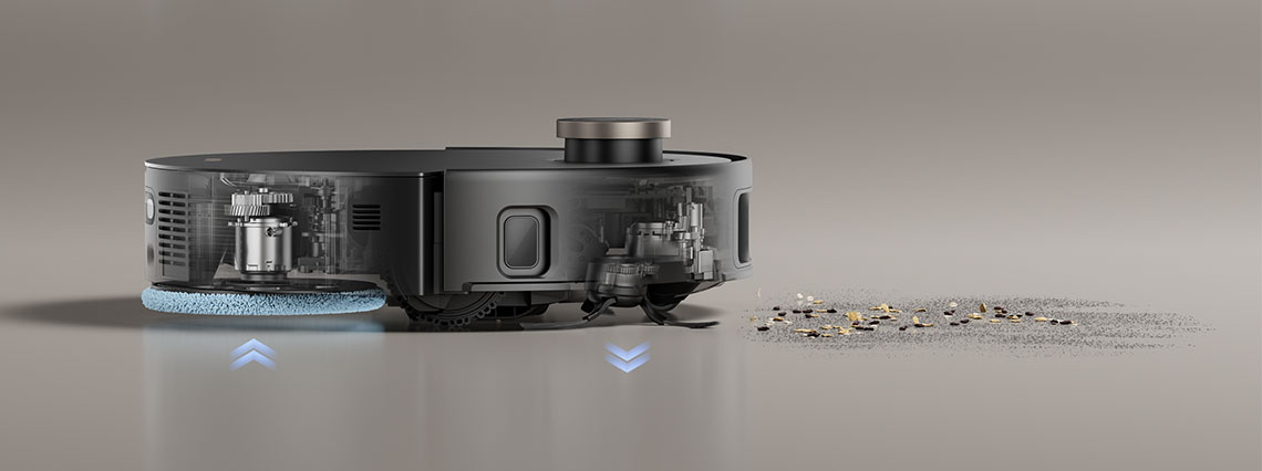 Aspirator robot cu mop MOVA Mobius 60 Wet and Dry Robotic Vacuum Cleaner