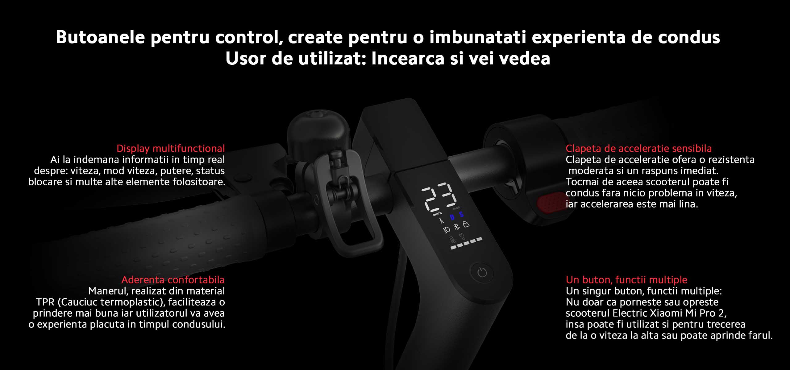 Trotineta electrica Xiaomi Mi Pro 2
