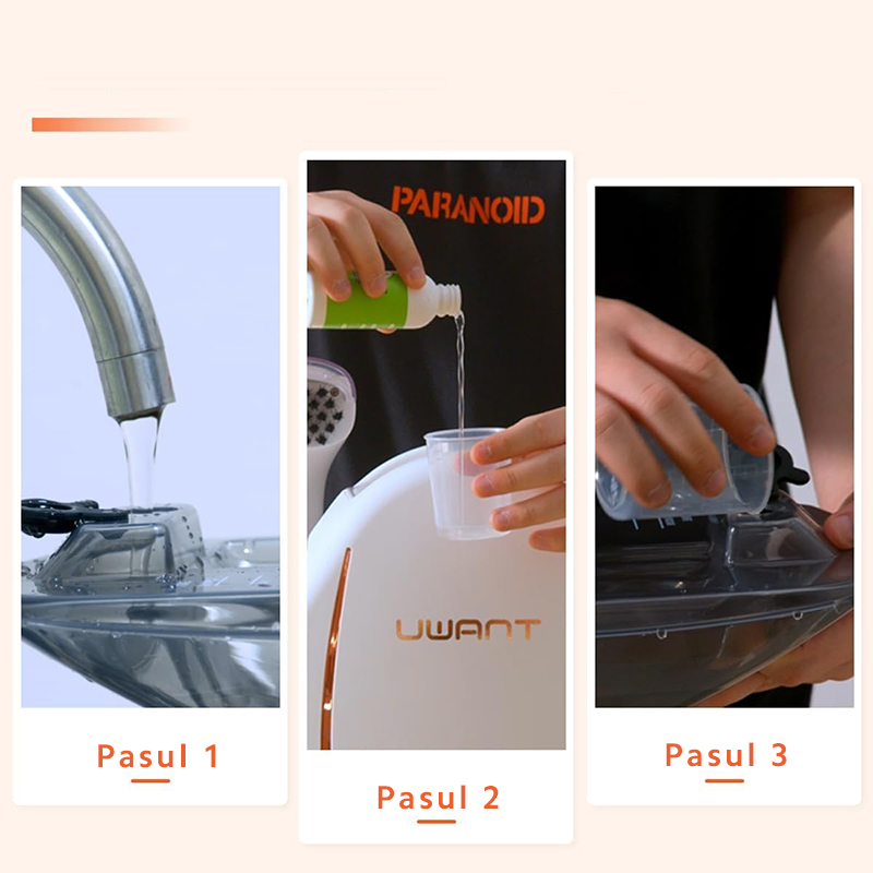 Solutie pentru curatare textile UWANT Textile Cleaning Solution pentru Aspirator Uwant B200 cu abur si spalare