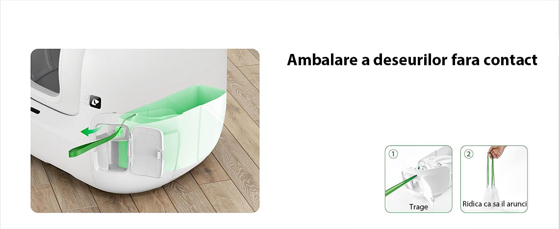 Litiera smart PETKIT Purobot Max Pro