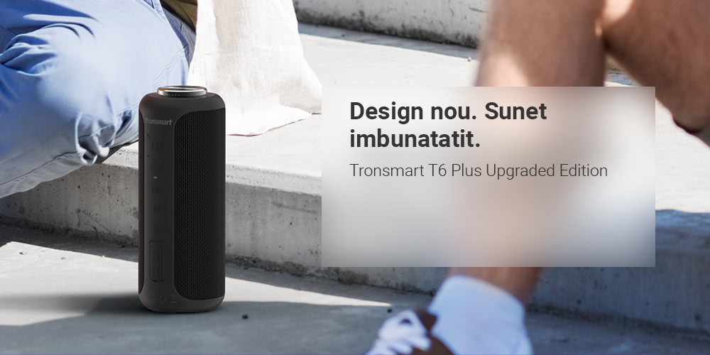Boxa portabila T6 Plus Upgraded Edition