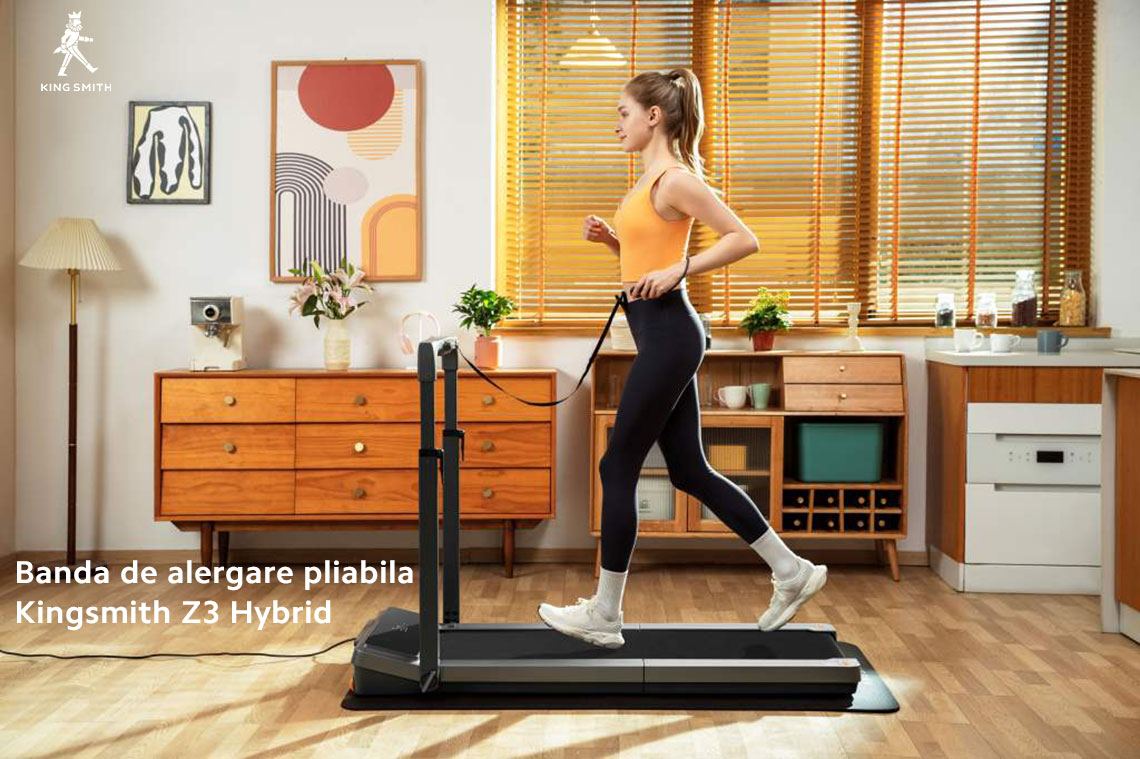 Banda de alergare pliabila KINGSMITH WalkingPad Z3 Hybrid Treadmill
