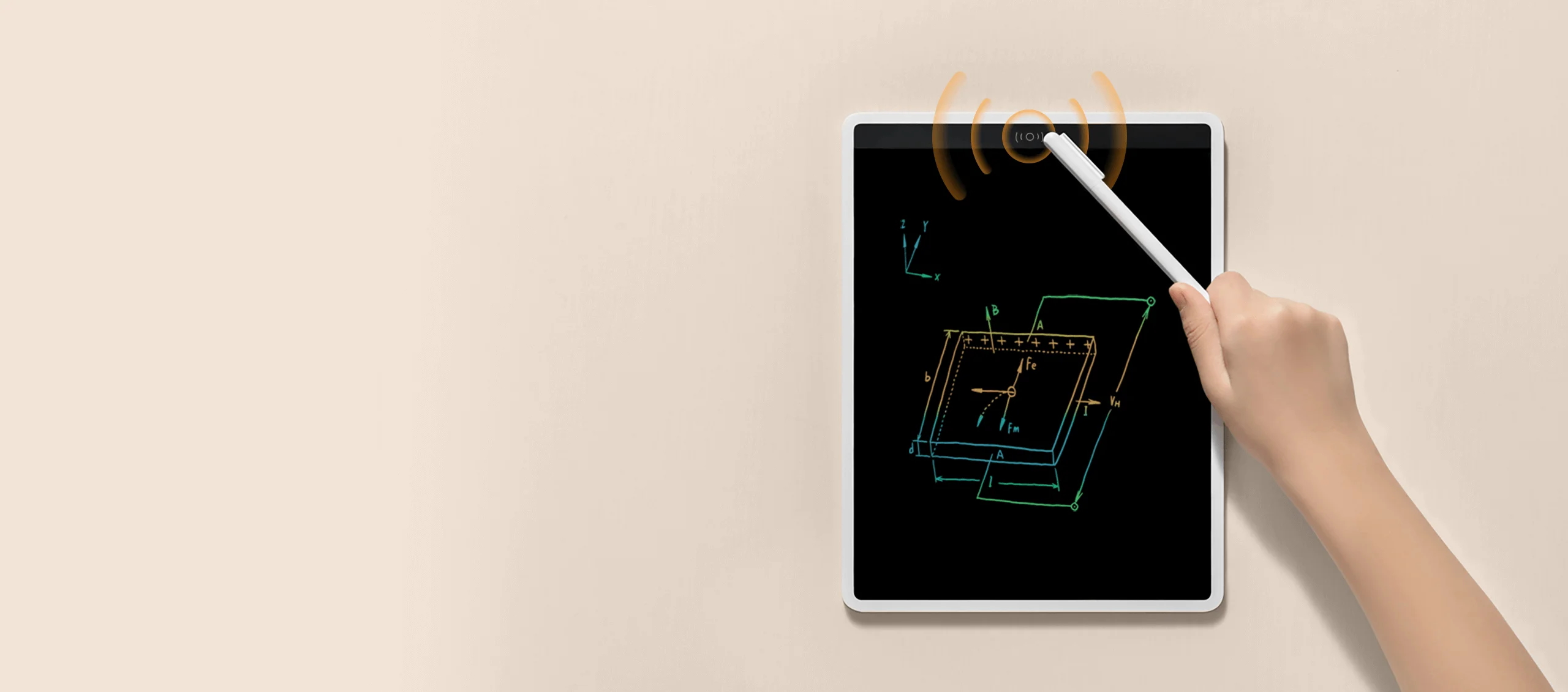 Tableta interactiva de scris si desenat Xiaomi LCD Writing Tablet 13.5" (Color edition)