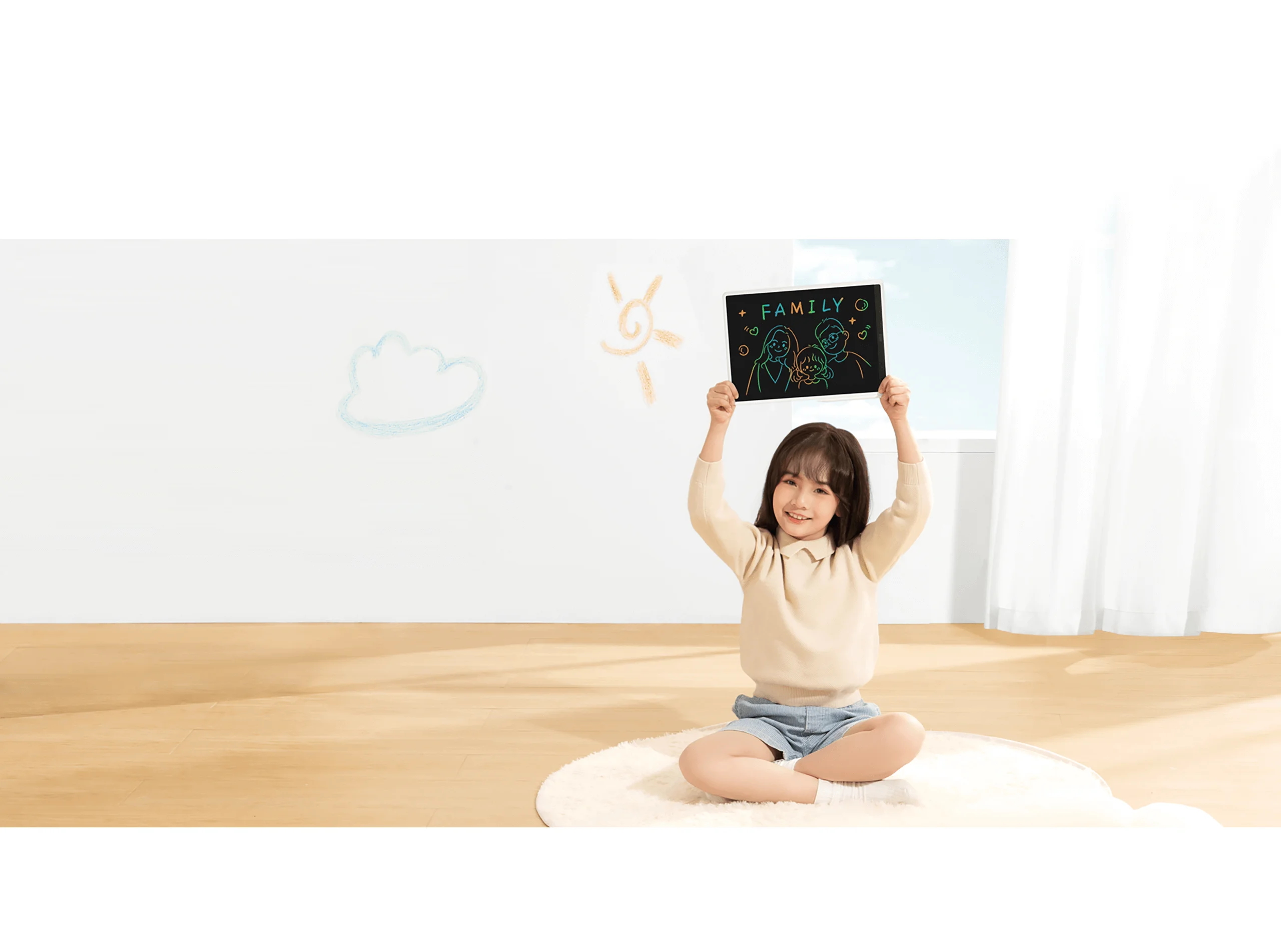 Tableta interactiva de scris si desenat Xiaomi LCD Writing Tablet 13.5" (Color edition)
