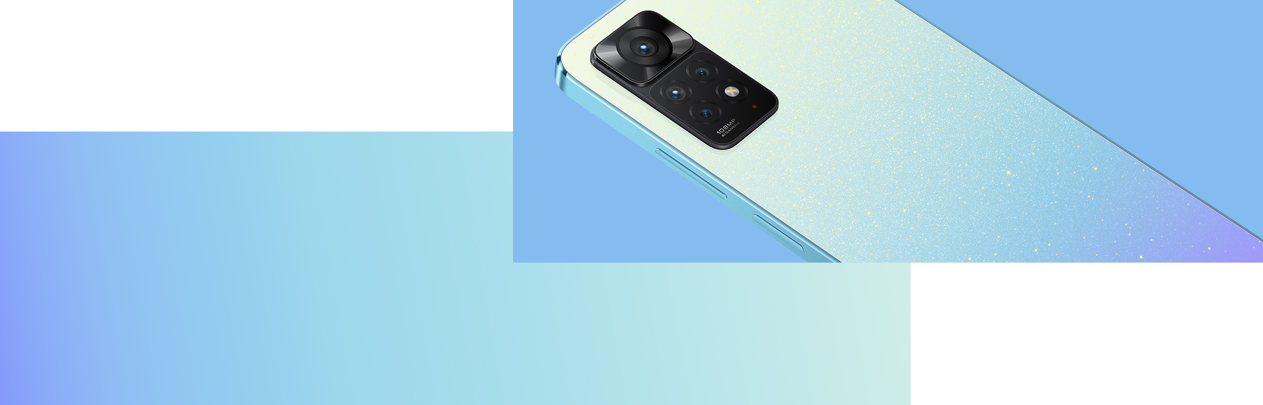 Telefon mobil Redmi Note 11 Pro, 4G, 8GB RAM, 128GB ROM, Star Blue, Dual Sim, Camera Quad 108 MP, procesor Mediatek Helio G96