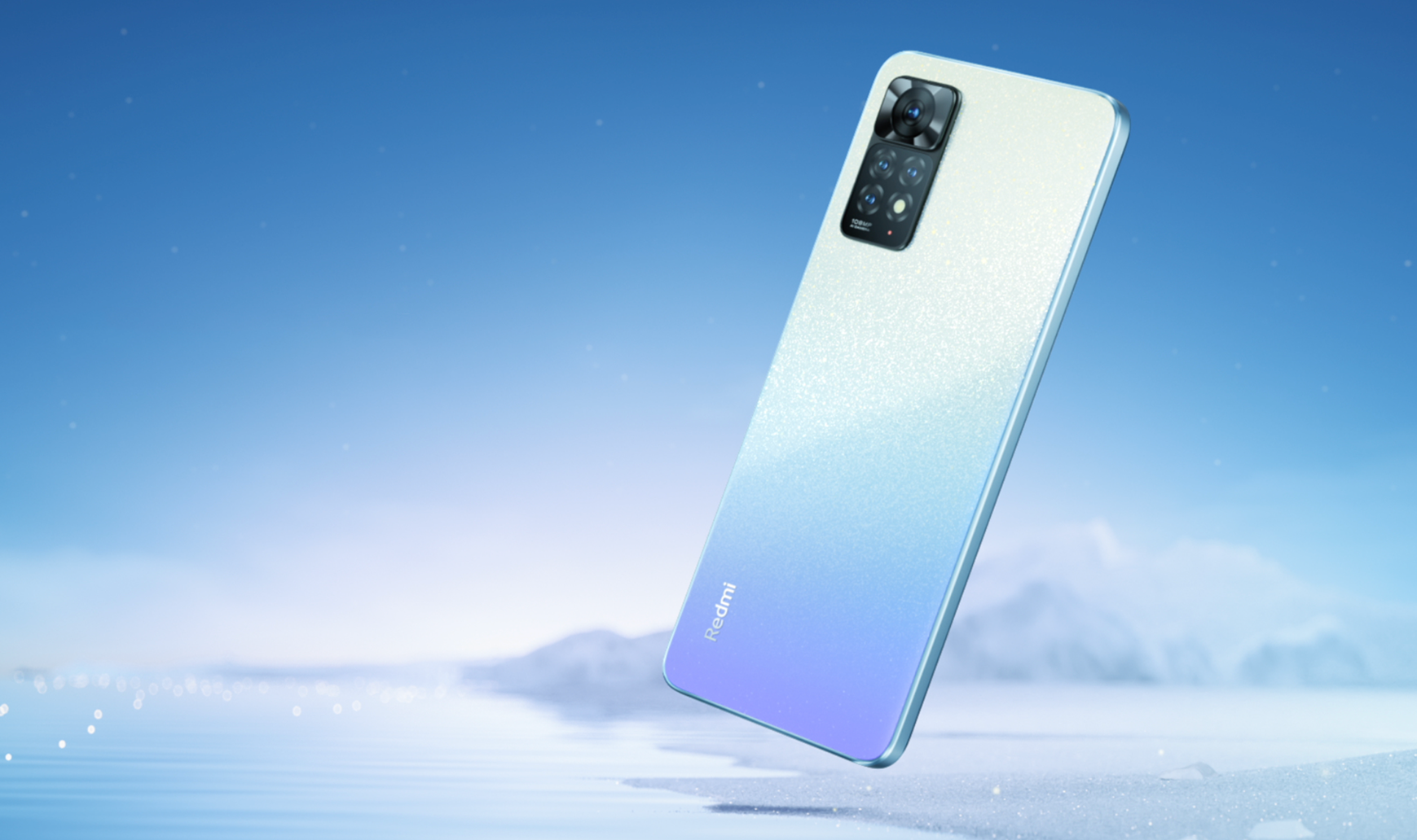 Telefon mobil Redmi Note 11 Pro, 4G, 8GB RAM, 128GB ROM, Star Blue, Dual Sim, Camera Quad 108 MP, procesor Mediatek Helio G96