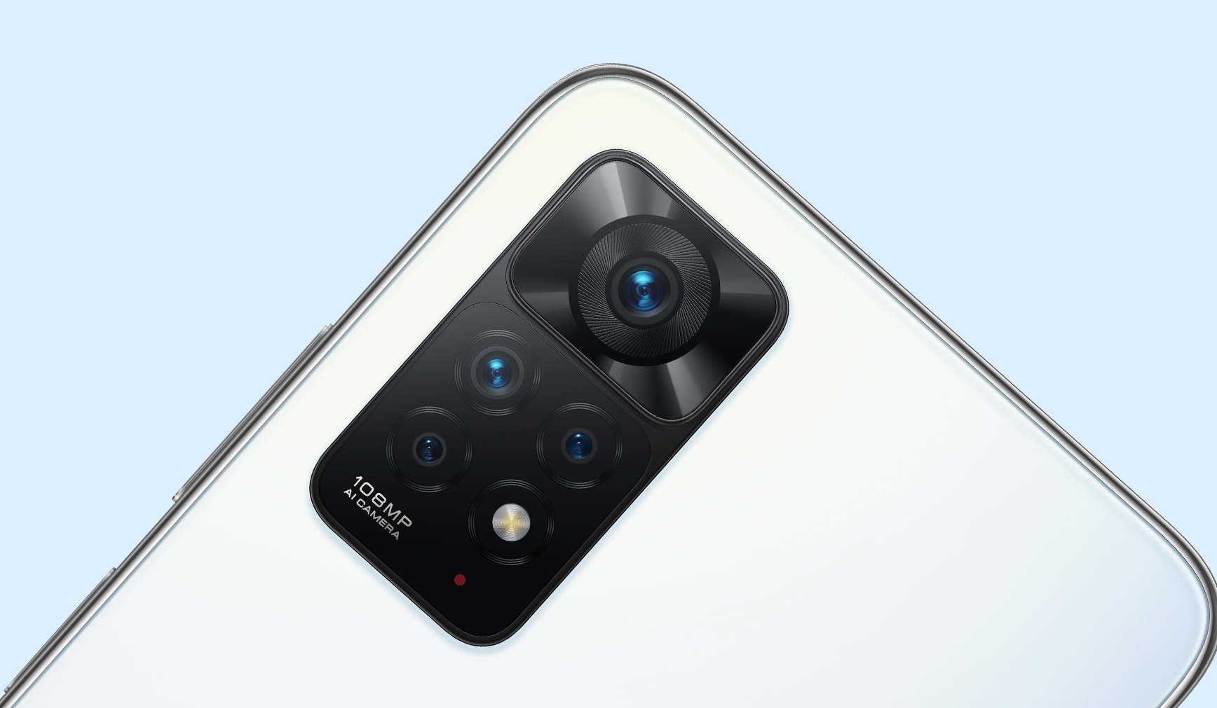 Telefon mobil Redmi Note 11 Pro, 4G, 8GB RAM, 128GB ROM, Star Blue, Dual Sim, Camera Quad 108 MP, procesor Mediatek Helio G96