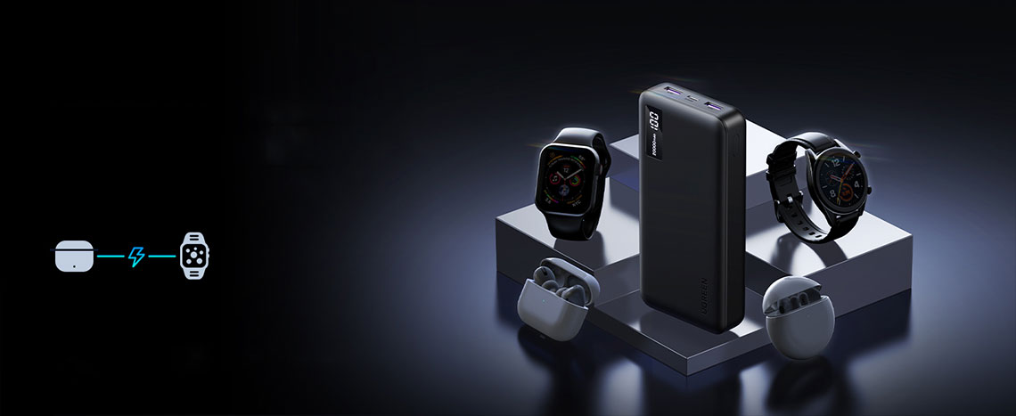 UGREEN 20.000mAh Two-way Fast Charging Power Bank PB312