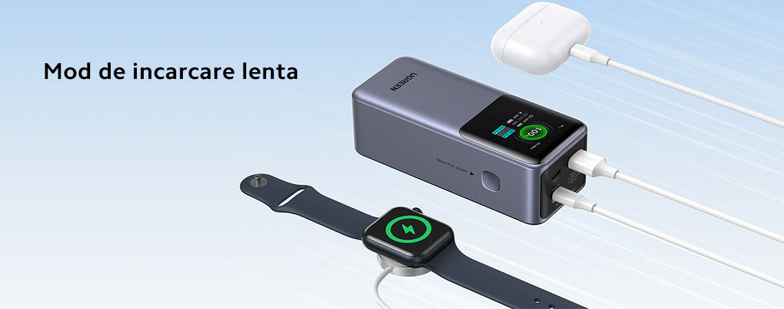 Baterie externa UGREEN 20000mAh 130W Fast Charging Power Bank PB721