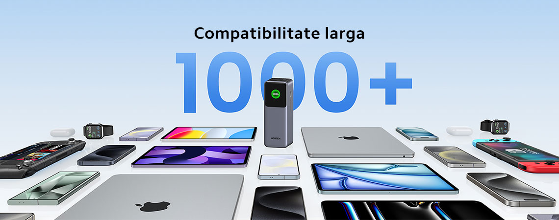 Baterie externa UGREEN 25000mAh 200W