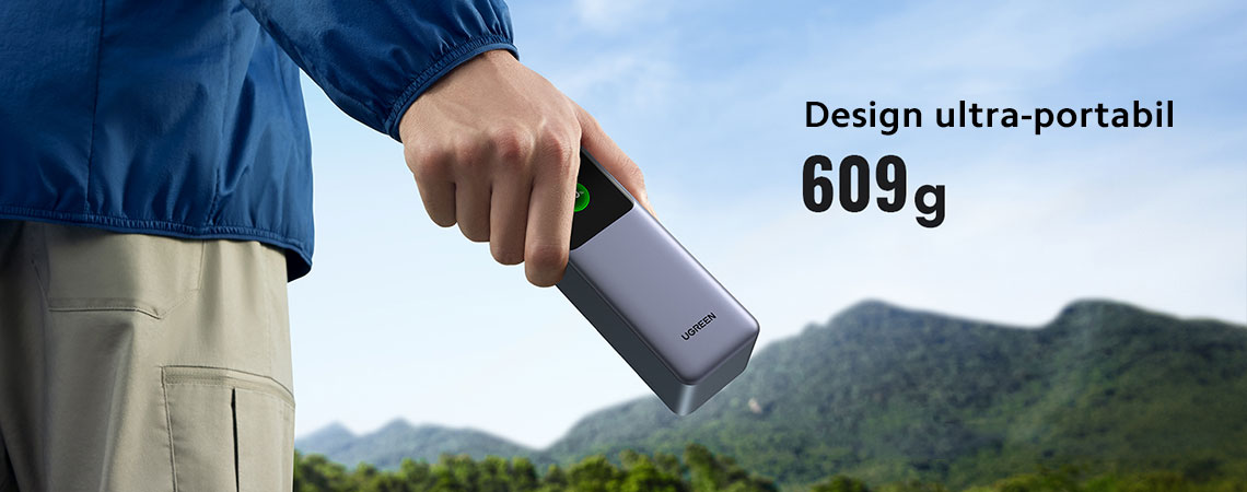 Baterie externa UGREEN 25000mAh 200W