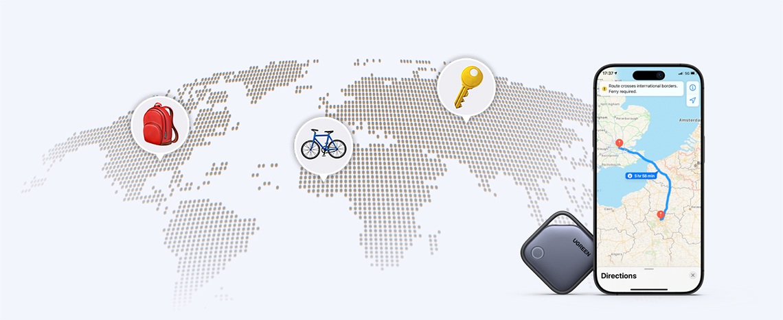 Dispozitiv antipierdere UGREEN SMART FINDER