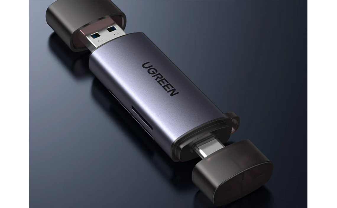 Cititor de carduri UGREEN CM185 USB-C/USB-A