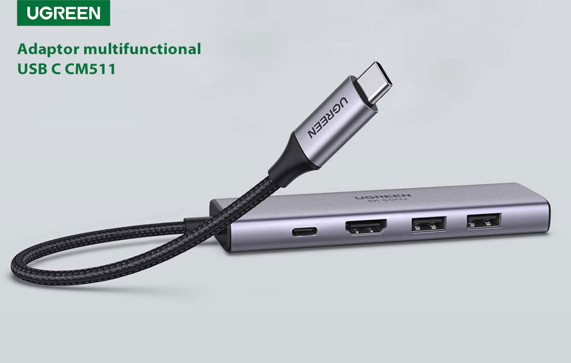 Adaptor multifunctional UGREEN USB C CM511