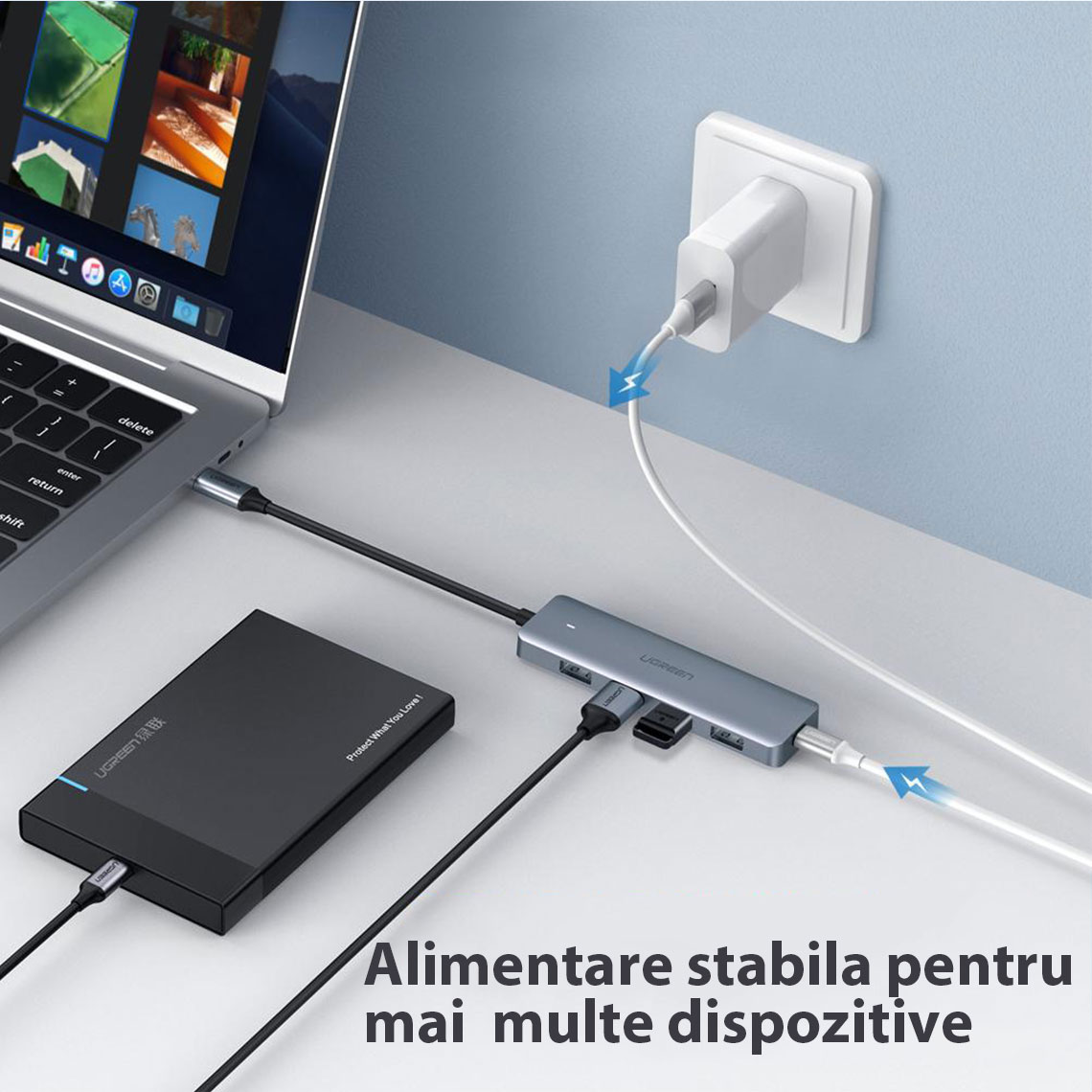 Alimentare stabila pentru mai multe dispozitive