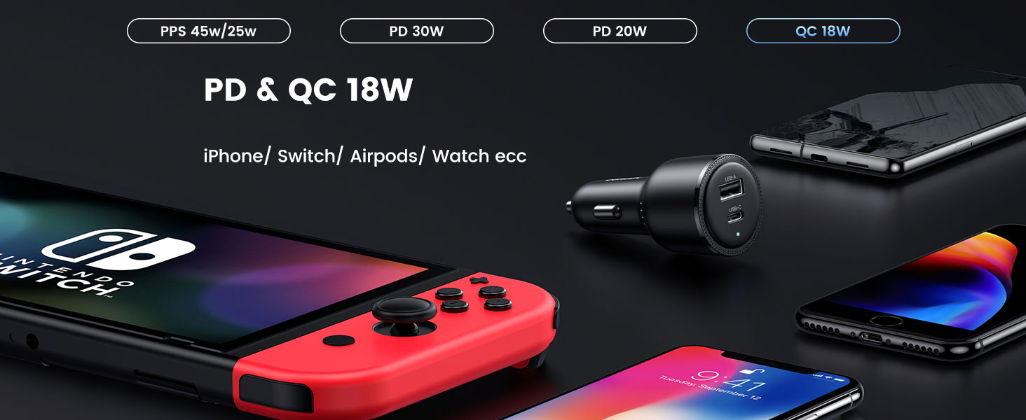PD &QC 18W