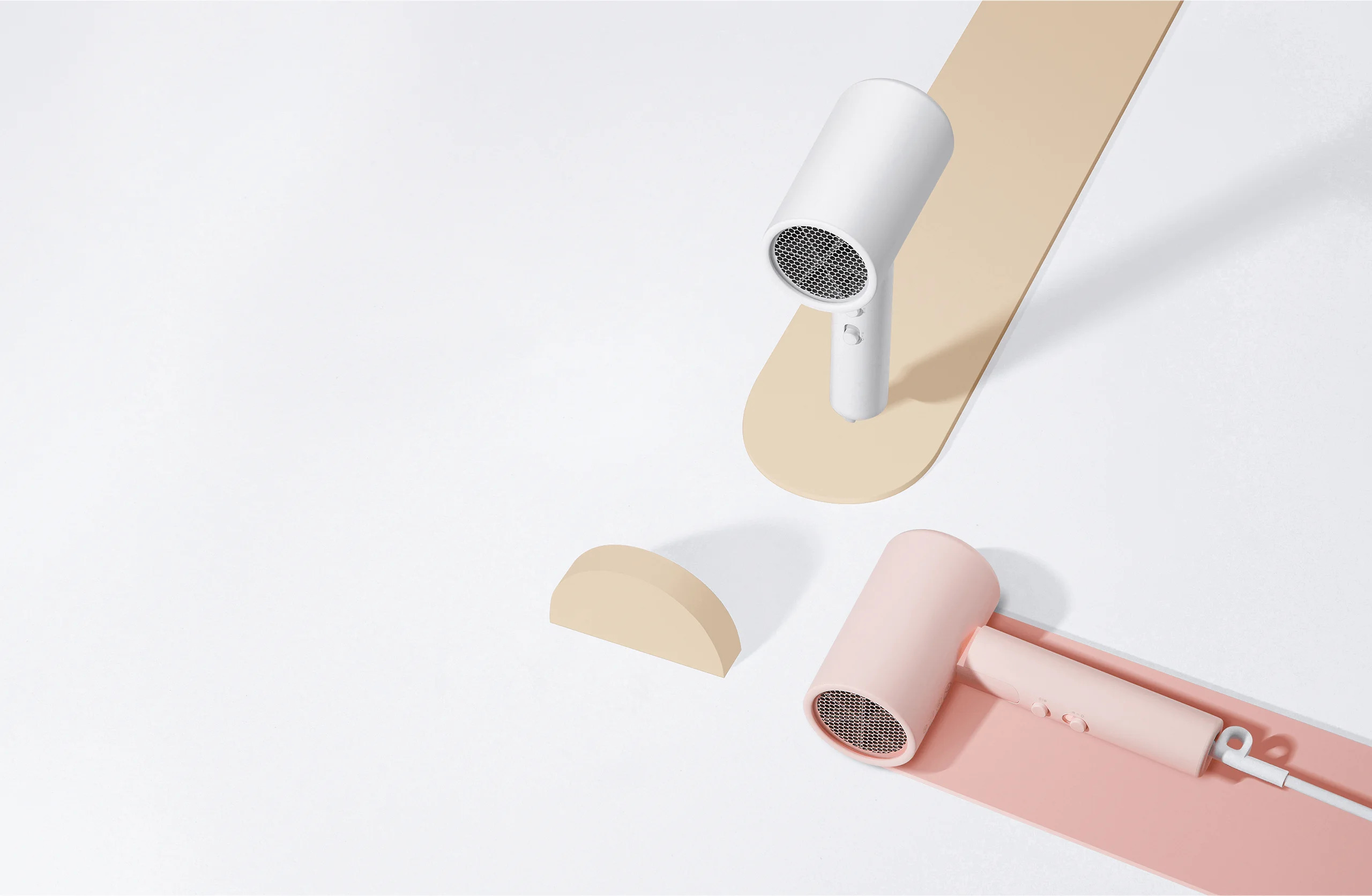 Uscator de par Xiaomi Compact Hair Dryer H101, Pink