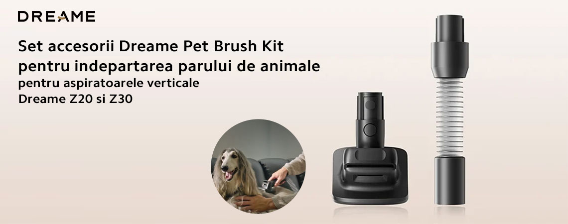 accesorii Dreame Pet Brush Kit