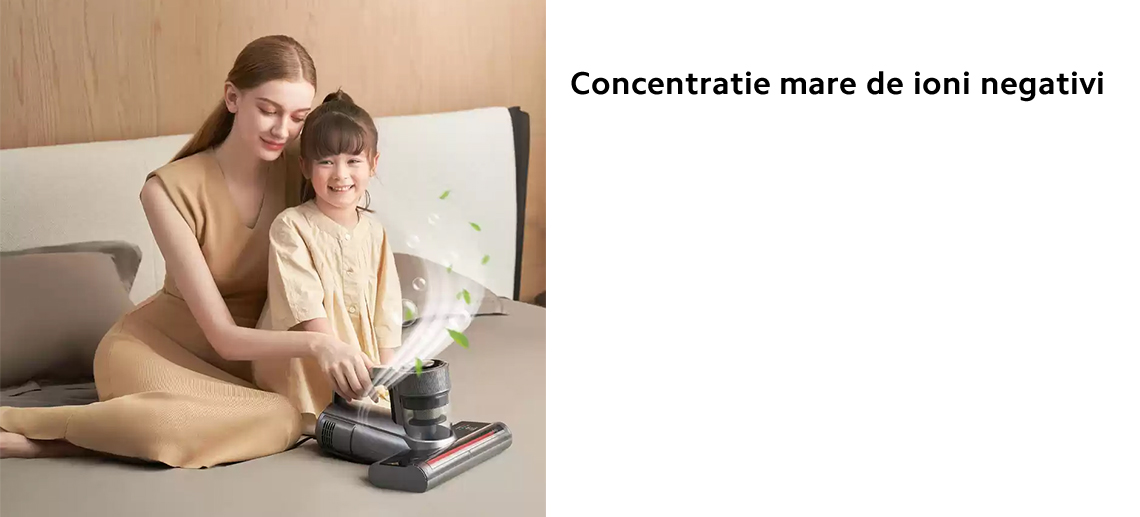Concentratie mare de ioni negativi   Jimmy WB81 este prevazut cu un emitator integrat de ioni negativi