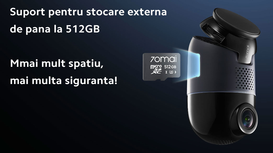 Camera auto 70mai Omni X800 Dash Cam