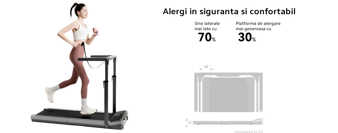 Alearga confortabil si in siguranta