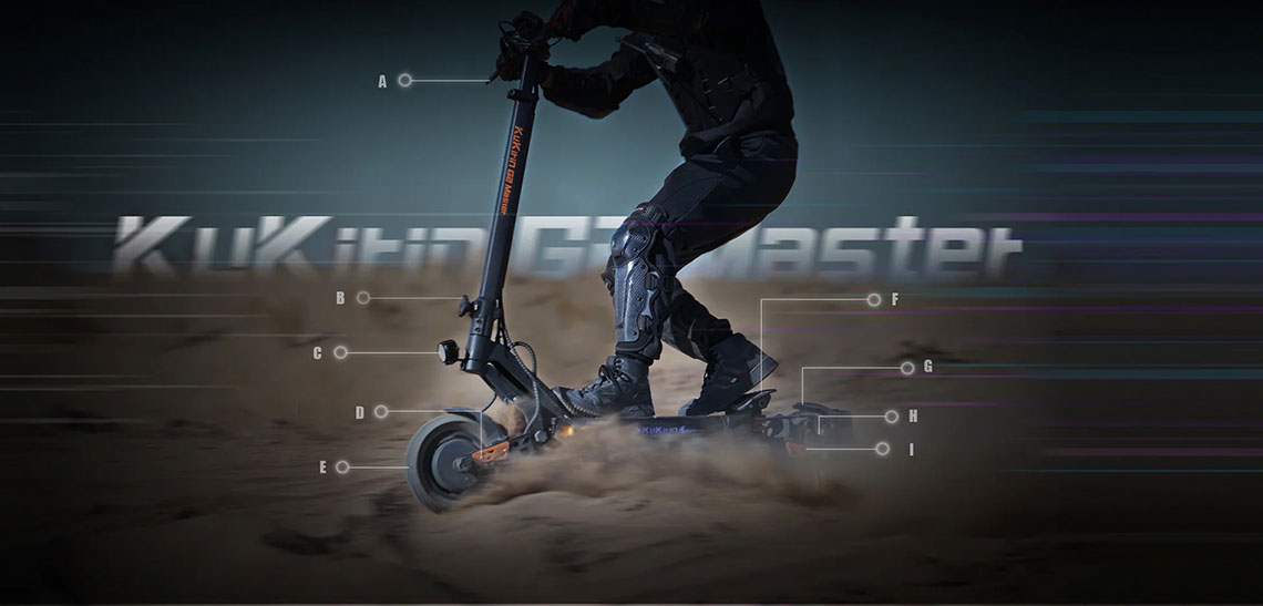 Trotineta electrica pliabila KUKIRIN G2 MASTER Electric Scooter