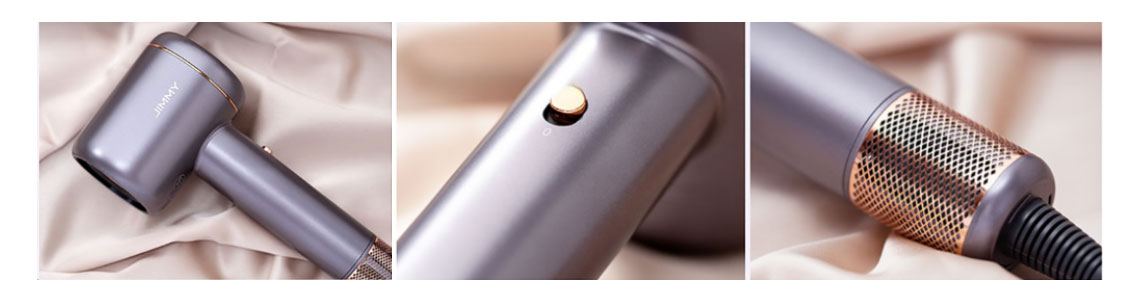 Uscator de par JIMMY Nano Ultrasonic Hair Dryer F8 (Purple Mauve), 110000rpm, 18l/s, display smart
