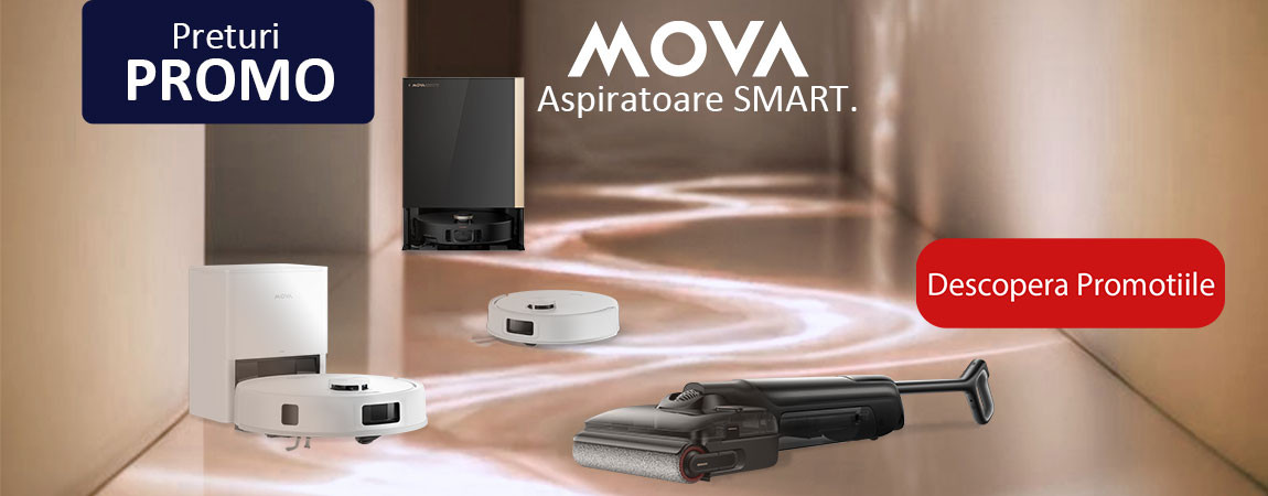 MOVA aspiratoare robot cu mop