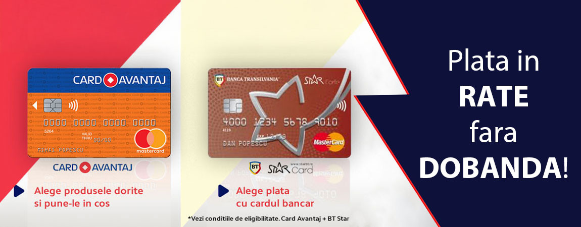 Plata in Rate fara dobanda